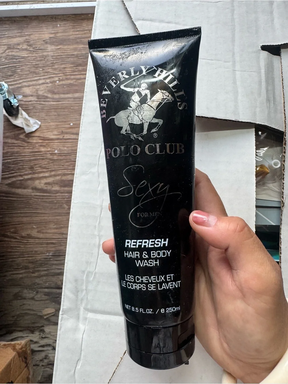 Beverly Hills Polo Club Men's Hair & Body, 'Sexy' Scent, 8.5 oz - 2-in-1